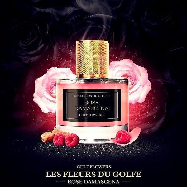 Le parfum Rose Damscena des Fleurs du Golfe
