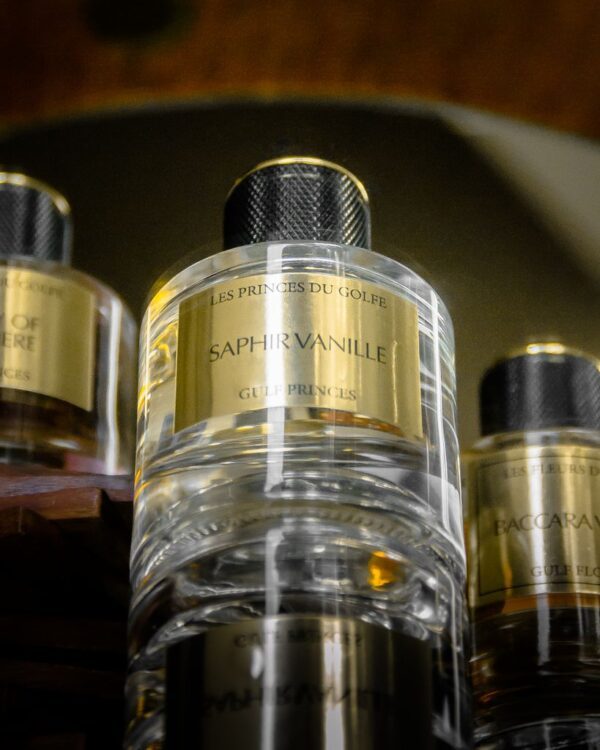 Perfume oriental Sapphire Vanilla de la colección les Princes du Golfe