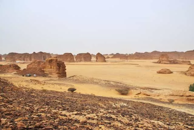 Une photo représentative de la région de Al-'Ula en Arabie Saoudite.