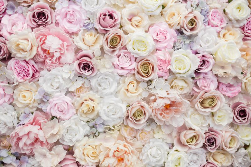 Une image illustrative de fleurs de rose et d'autres fleurs odoriférantes utilisées dans la parfumerie française.