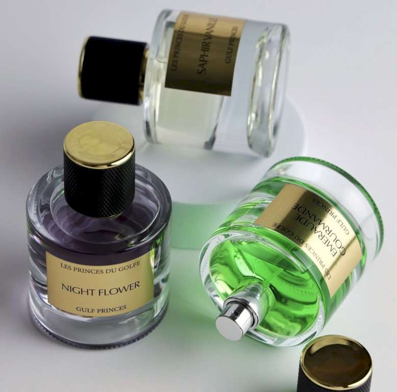 Les Fleurs Du Golfe زجاجات عطور استثنائية من العلامة التجارية