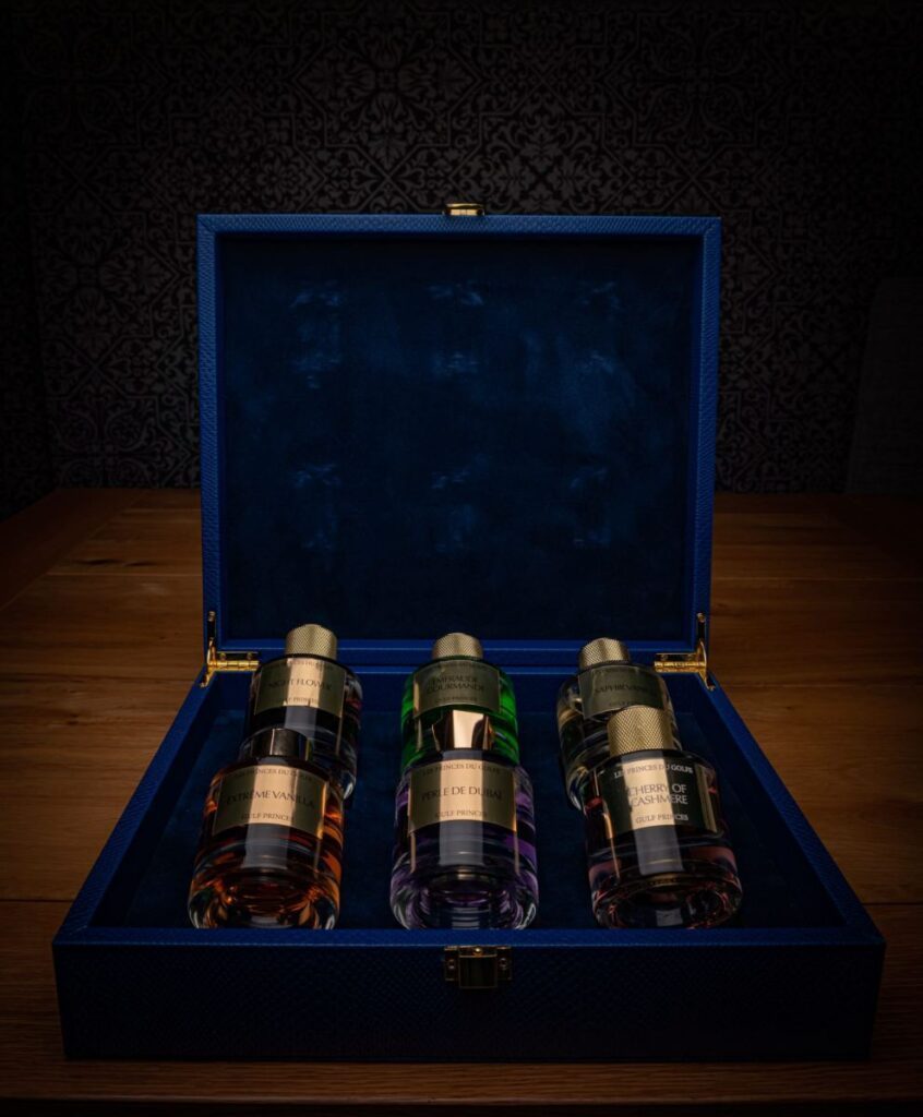 Coffret de parfums orientaux - Le Trésor d'Orient - Les Fleurs du Golfe