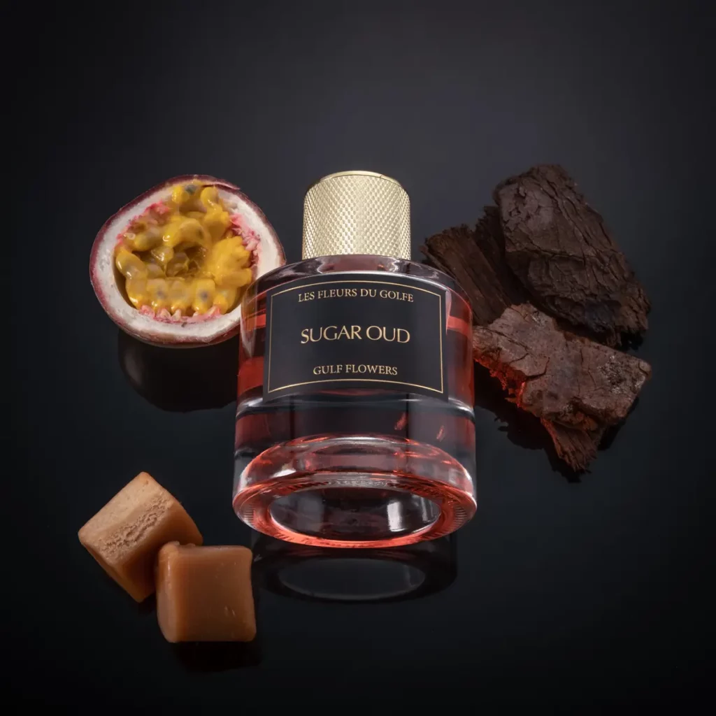 Parfum Sugar oud a coté de ses notes